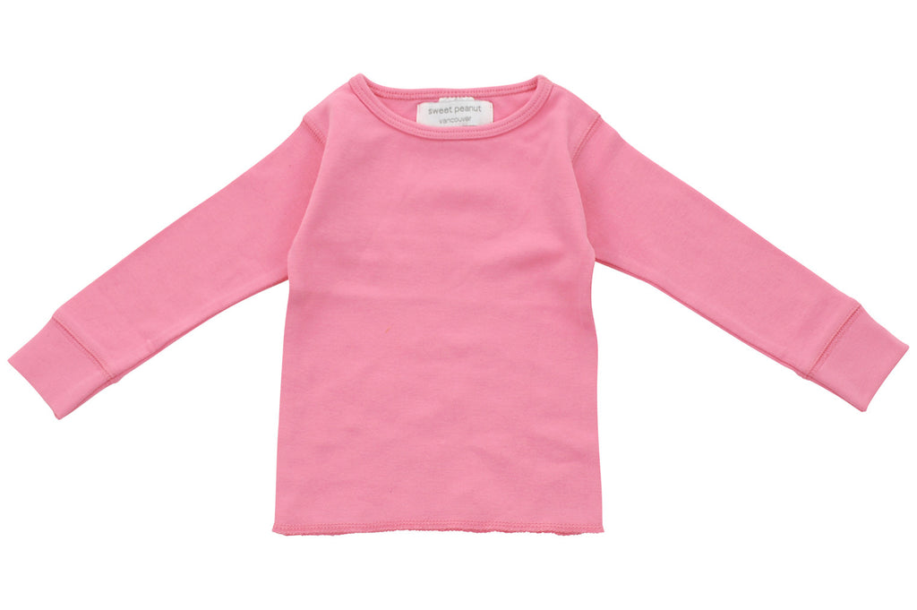 pink long sleeve shirt - Main Image