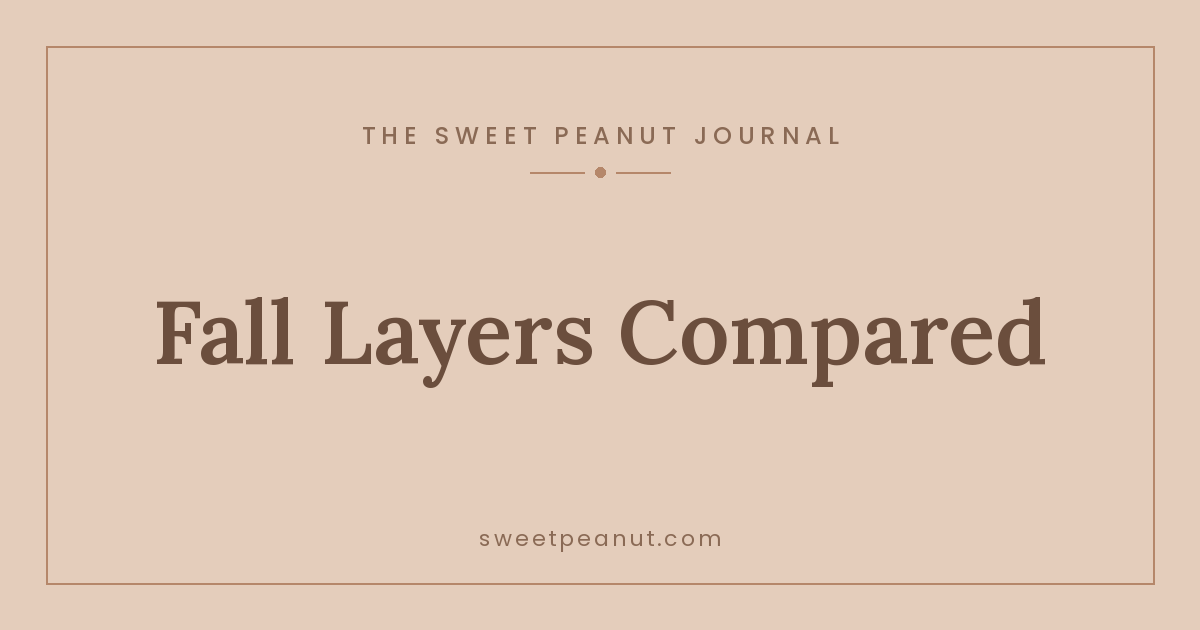 Cardigans, Hoodies & Pullovers: Fall Layers Compared