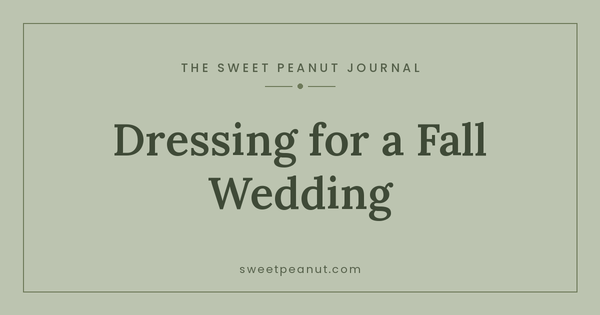 Dressing Baby for a Fall Wedding — The Sweet Peanut Journal