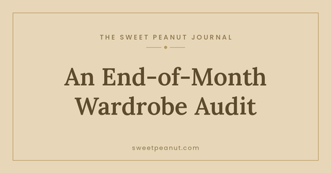 End-of-September Wardrobe Audit — The Sweet Peanut Journal