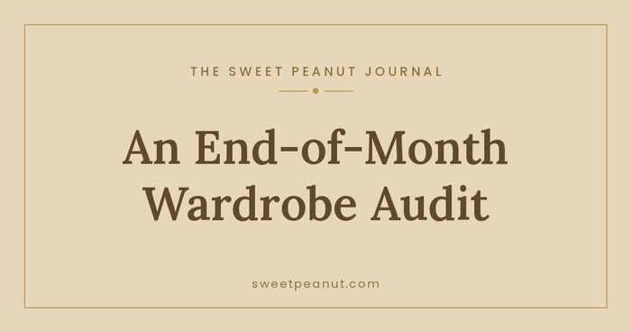 End-of-September Wardrobe Audit