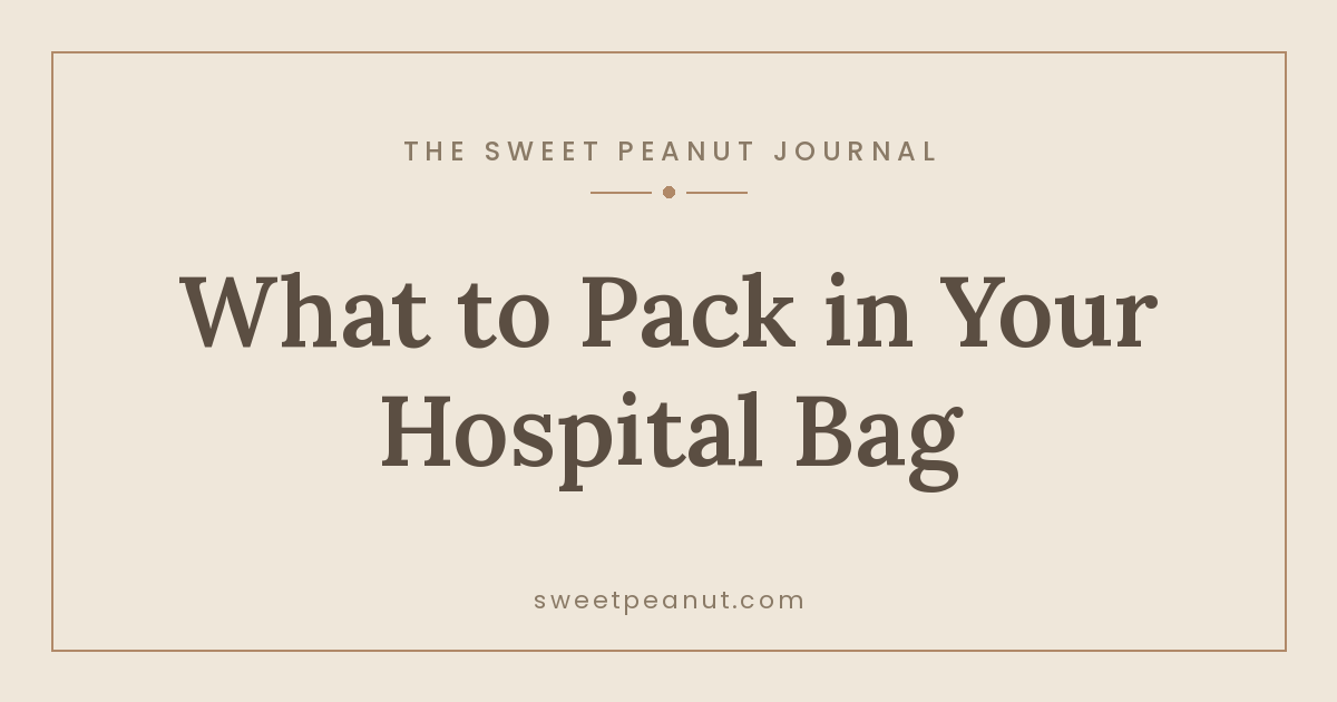 What to Pack in Your Hospital Bag (Baby's Side)