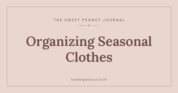 Organizing Costumes and Seasonal Clothes — The Sweet Peanut Journal