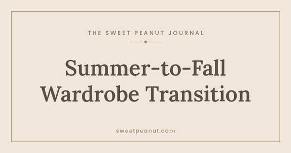 Transitioning Baby's Wardrobe from Summer to Fall — The Sweet Peanut Journal