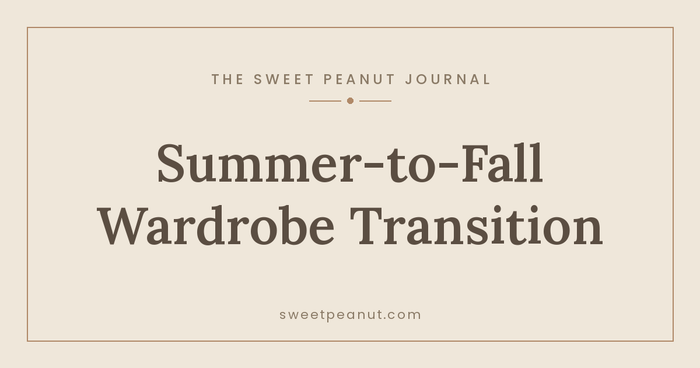 Transitioning Baby's Wardrobe from Summer to Fall