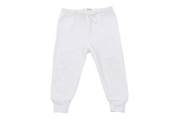 cozy pants in white