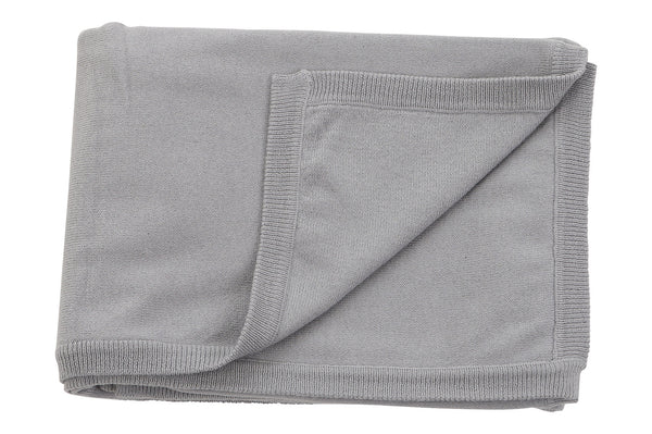 cotton cashmere grey blanket